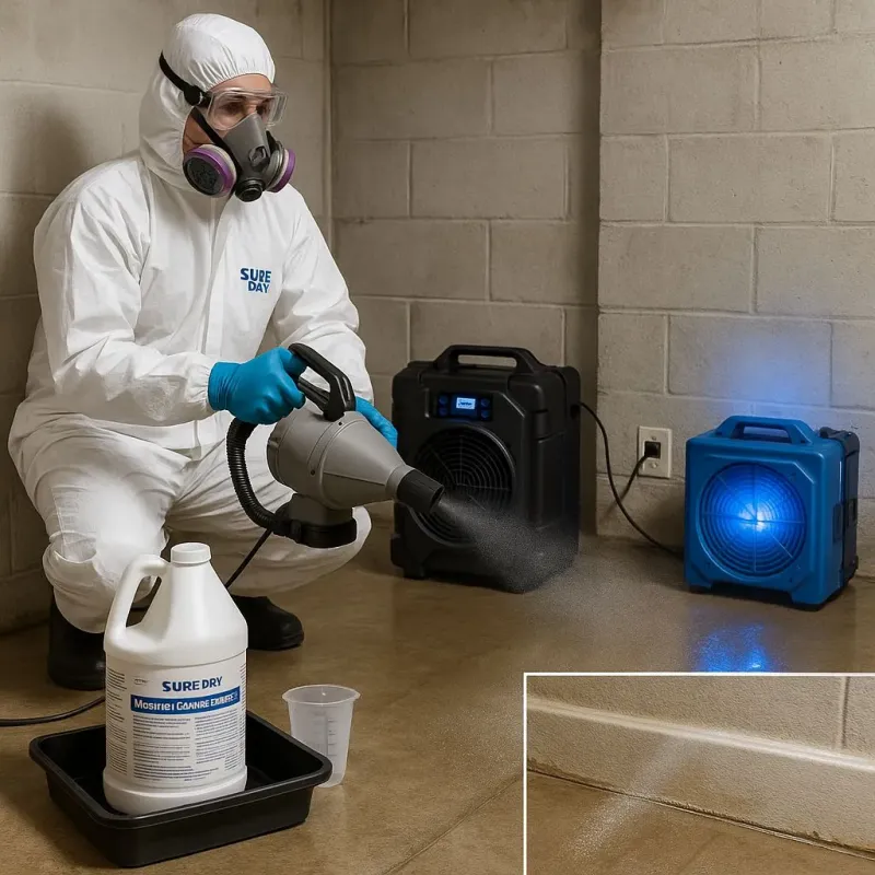 Sanitization and Odor Removal process in Freeport, NY
