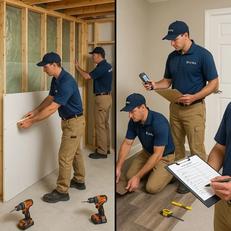 Repairs and Reconstruction process in Freeport, NY